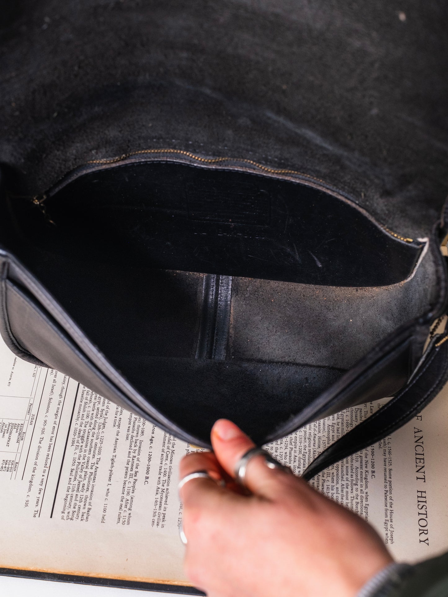 Vintage 1990s Coach City Bag | Black Style No. 9790