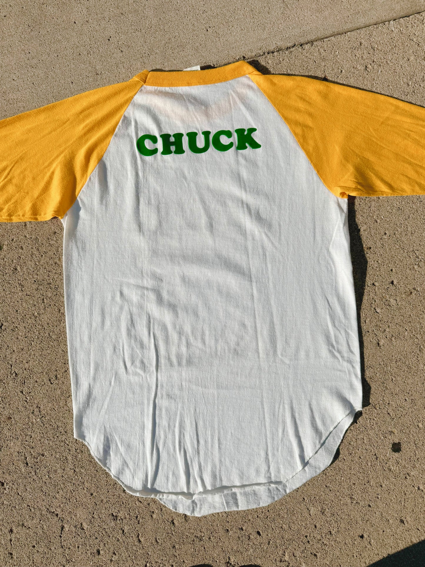 Vintage 1980s Scioto Valley Chuck Raglan Tee