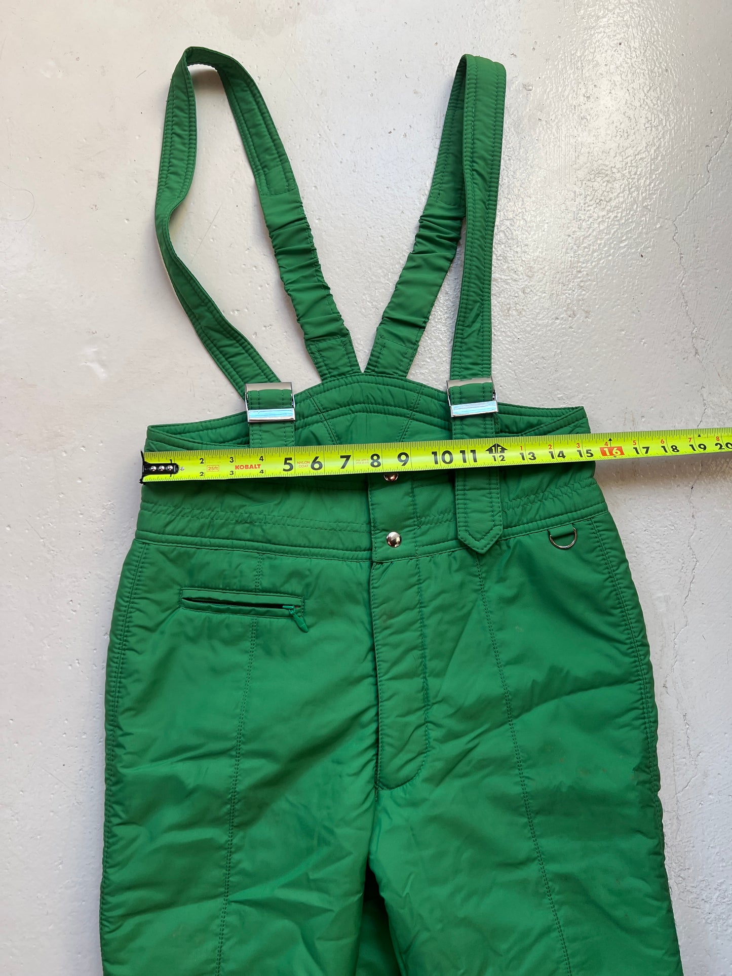 Vintage SKYR Green 3-Piece Ski Suit | Small