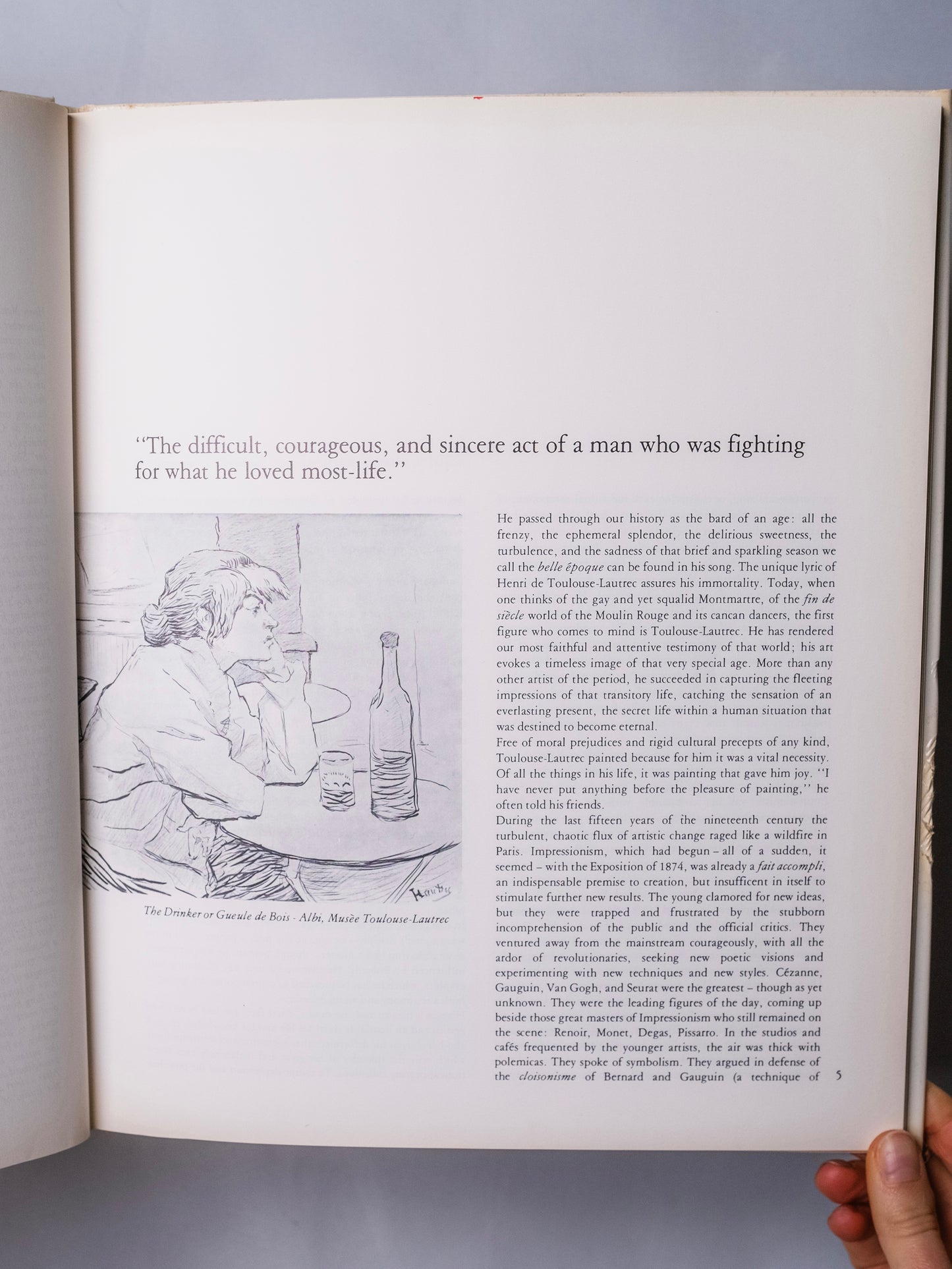 Toulouse Lautrec Book