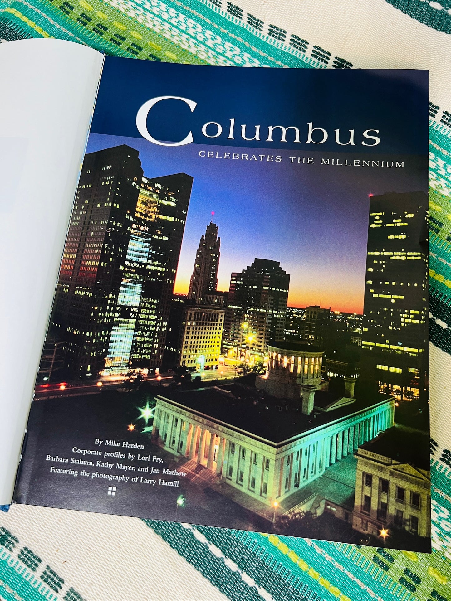 Columbus Celebrates The Millennium Hardcover Book