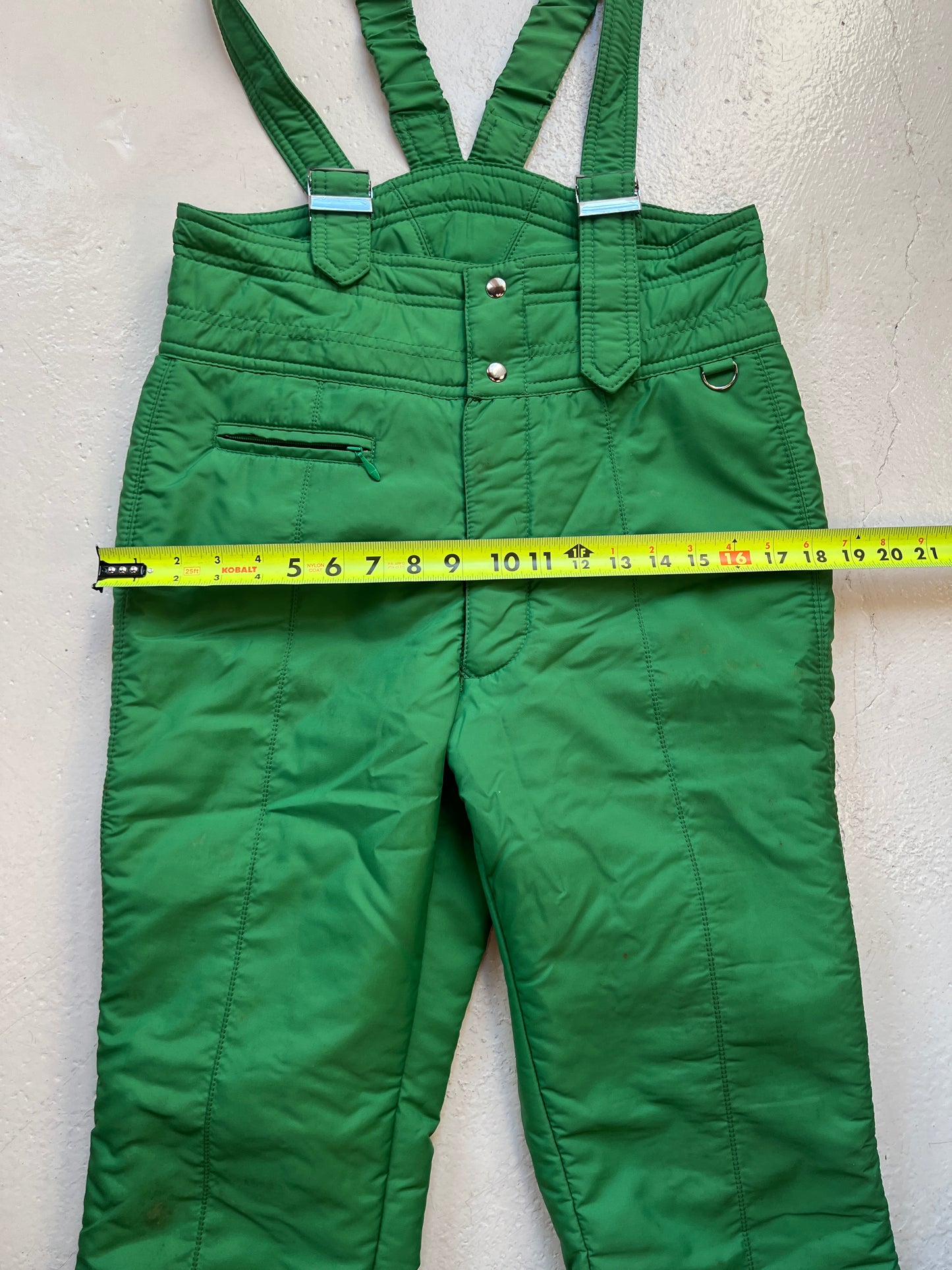 Vintage SKYR Green 3-Piece Ski Suit | Small