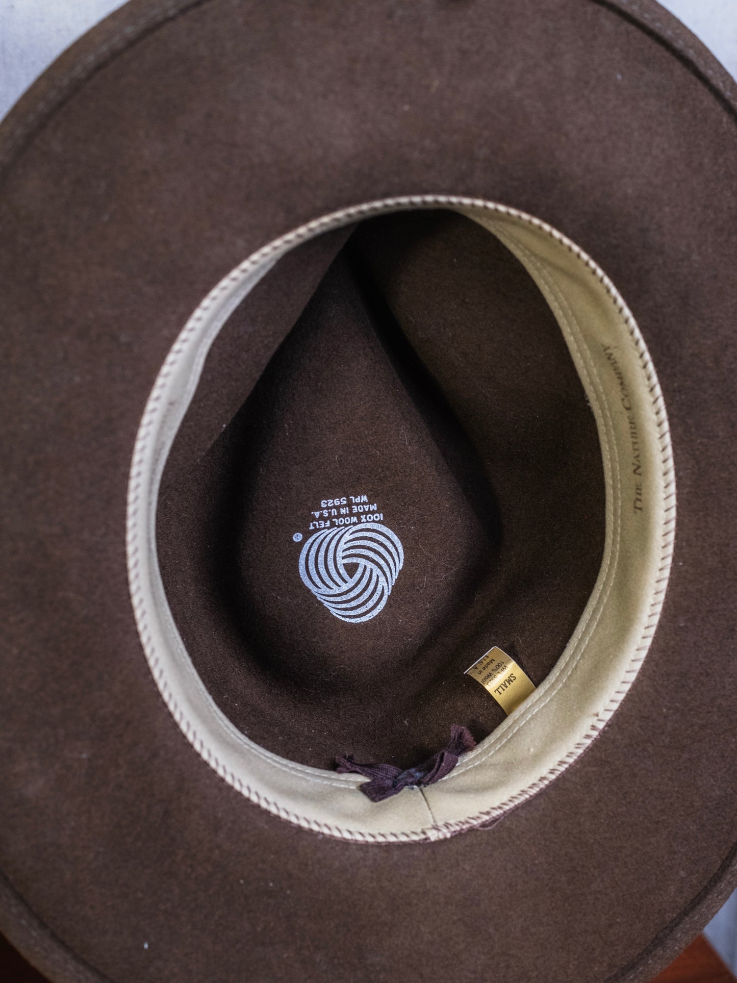 Vintage 1990s The Nature Company Sierra Club John Muir Collection Wool Felt Hat