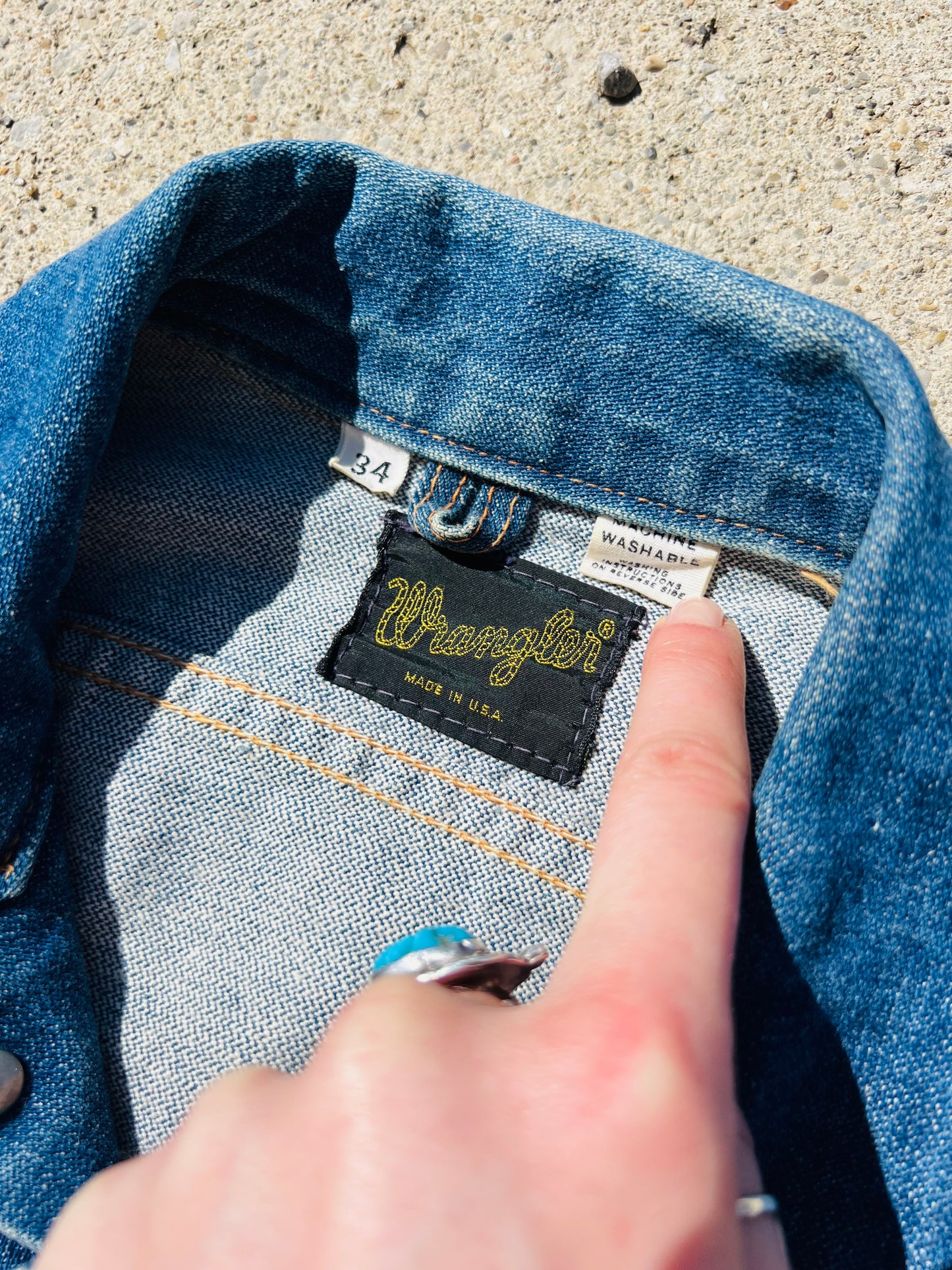 Vintage 1970s Wrangler Denim Jacket