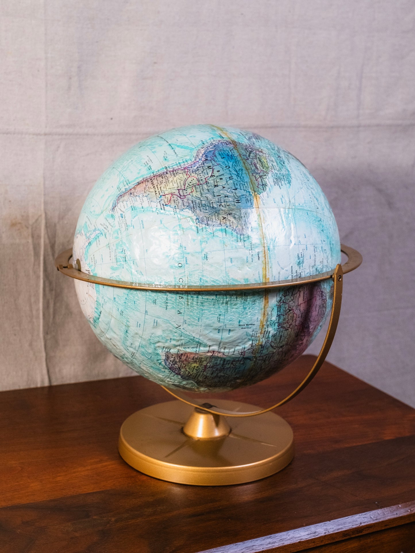 Vintage Replogle World Oceans Series 12 Inch Globe