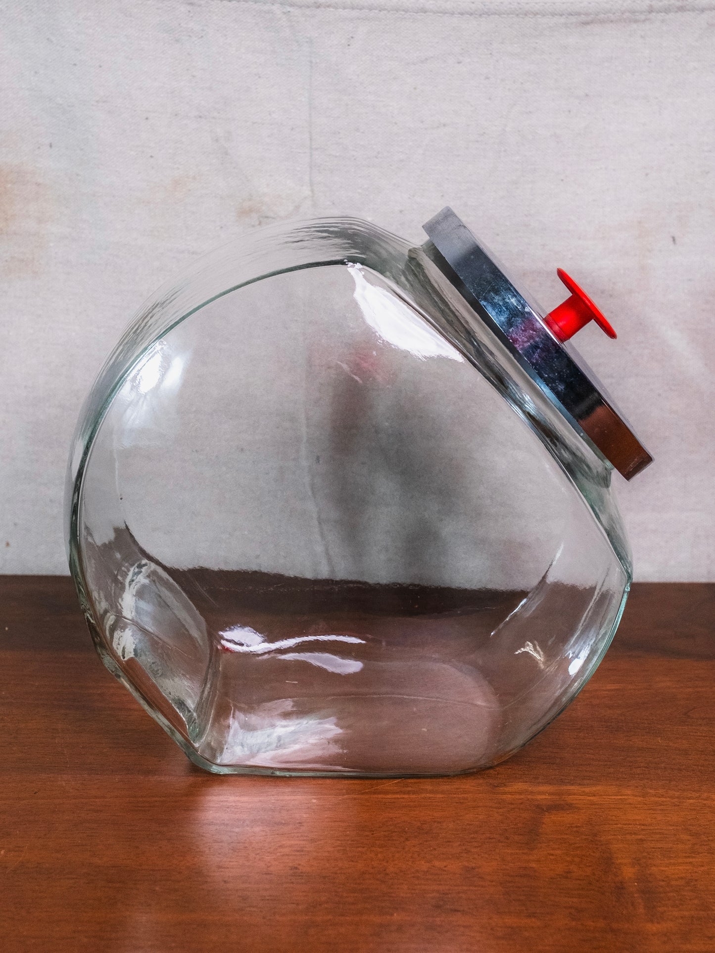Vintage 1960s/70s Anchor Hocking General Store Glass Candy Jar Display
