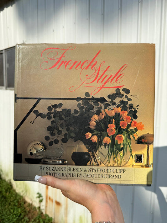 French Style Hardcover Book