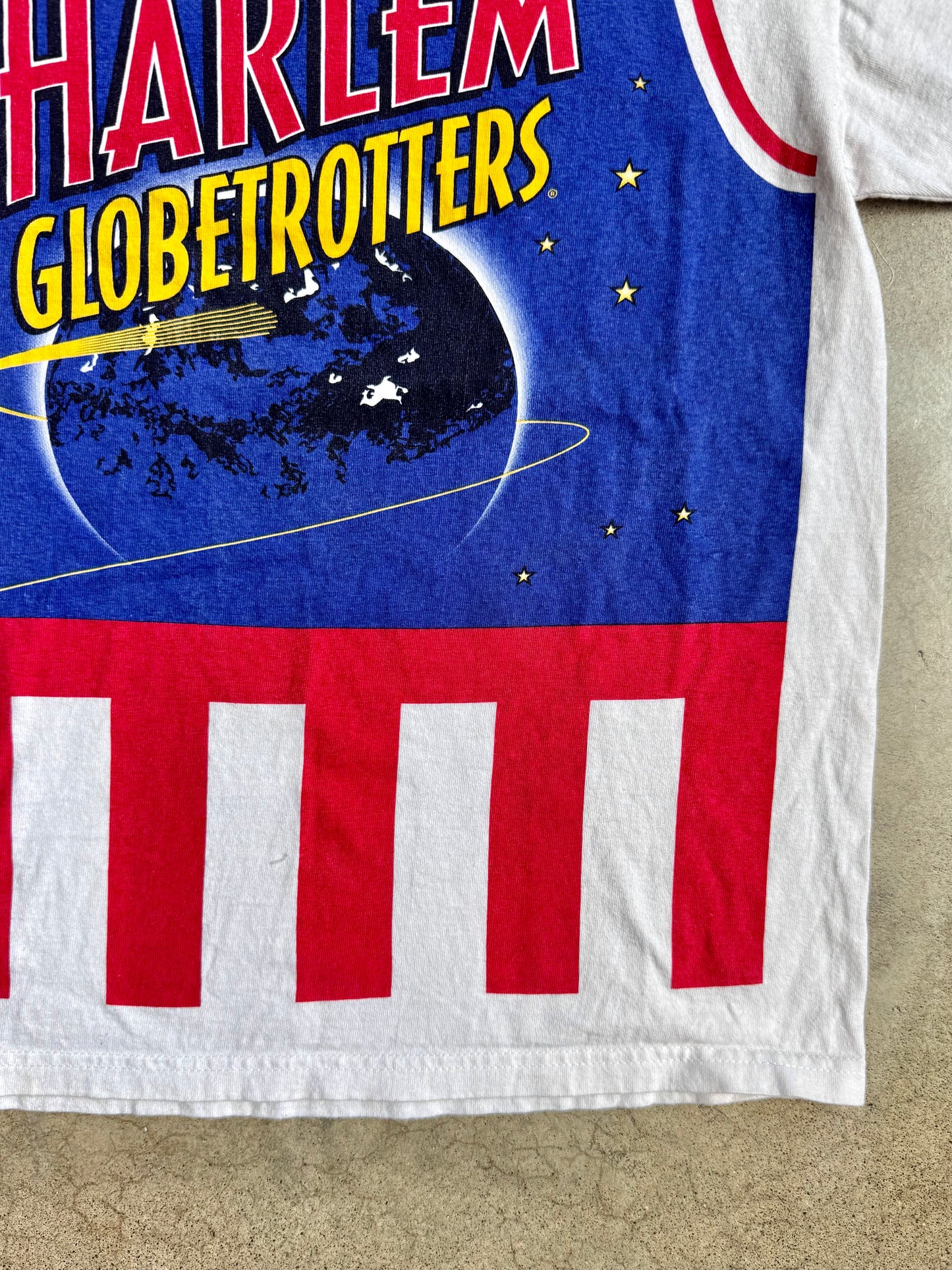 Vintage Reebok Harlem Globetrotters Graphic Tee | XL
