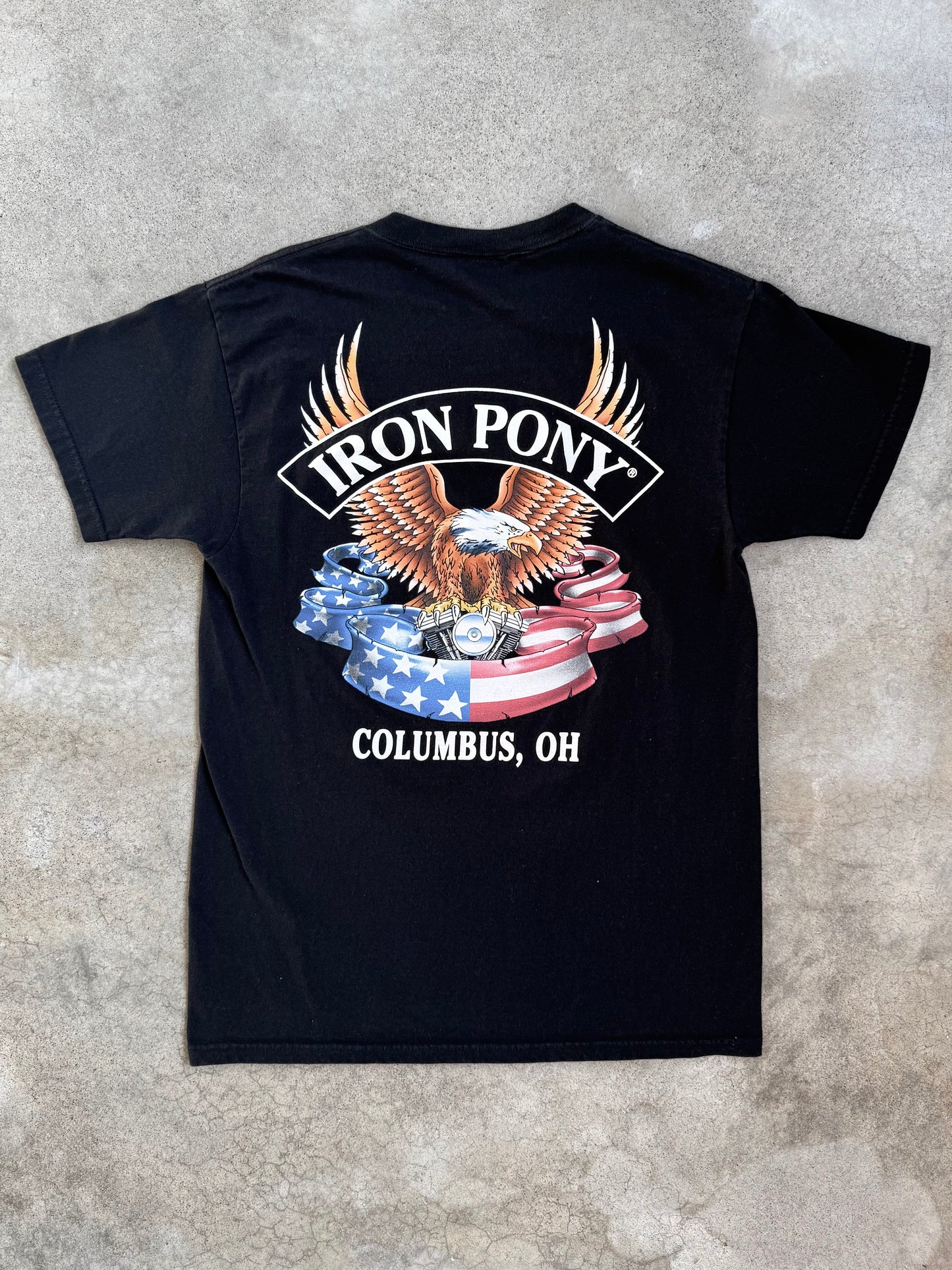2000s Iron Pony Columbus Native American Graphic Tee | Medium
