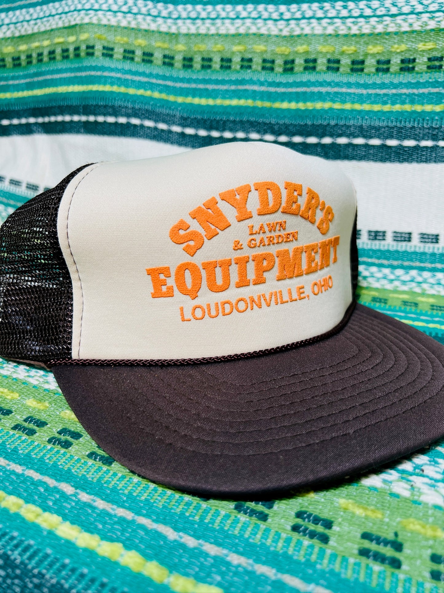 Vintage Snyder’s Lawn & Garden Equipment Trucker Hat