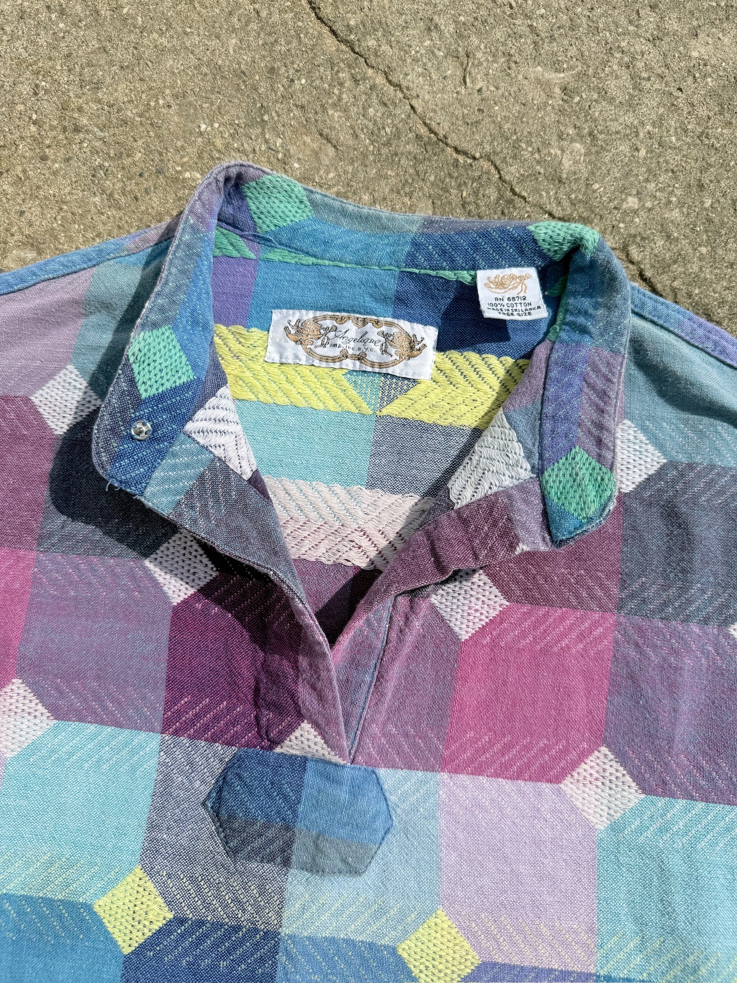 90's Angelique Cotton Pullover | L-XL