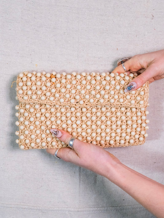 Vintage 1950s Ritter “It’s in the Bag” Beaded Clutch