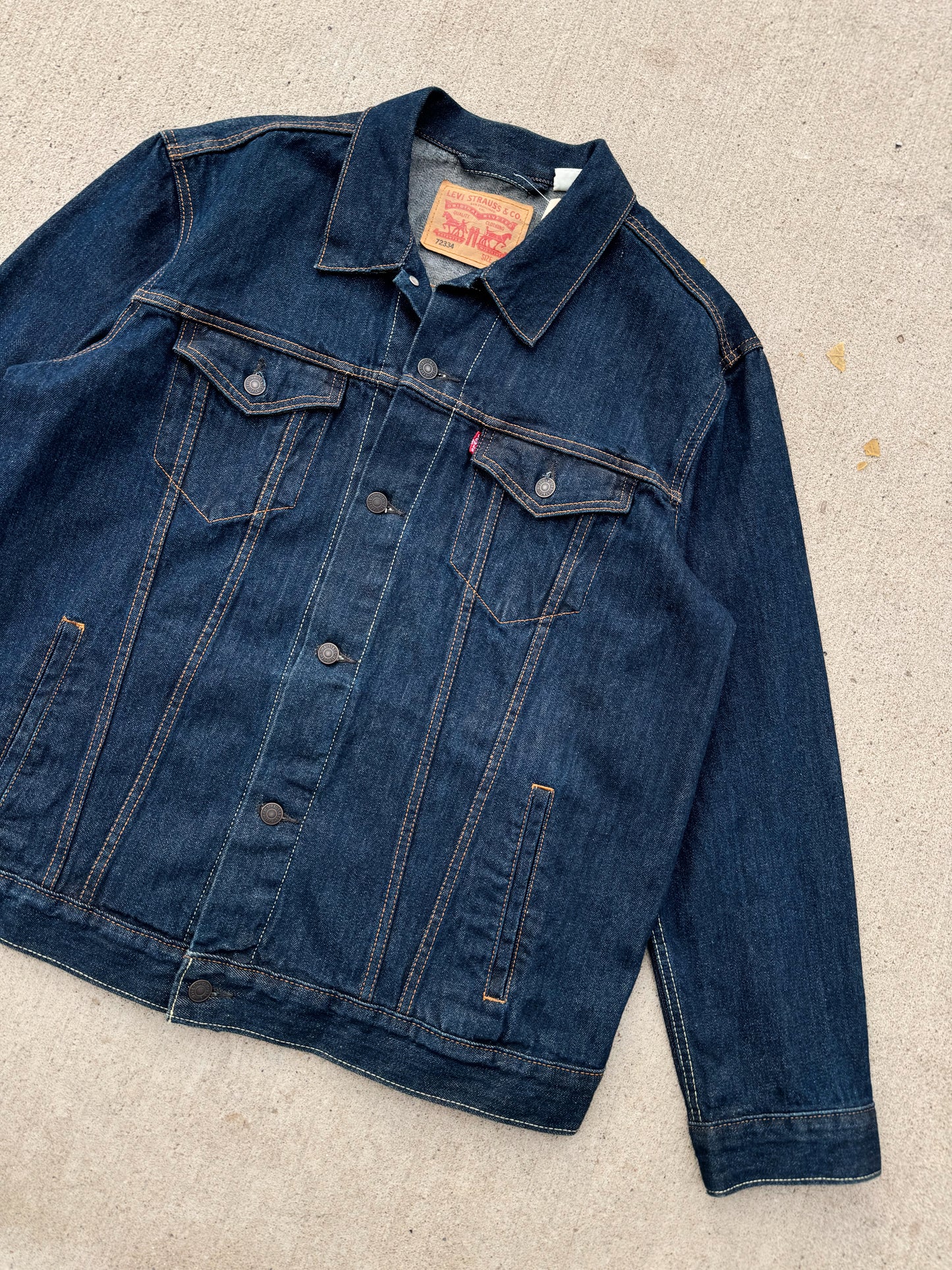 Levi’s Dark Wash Denim Trucker Jacket | XXL