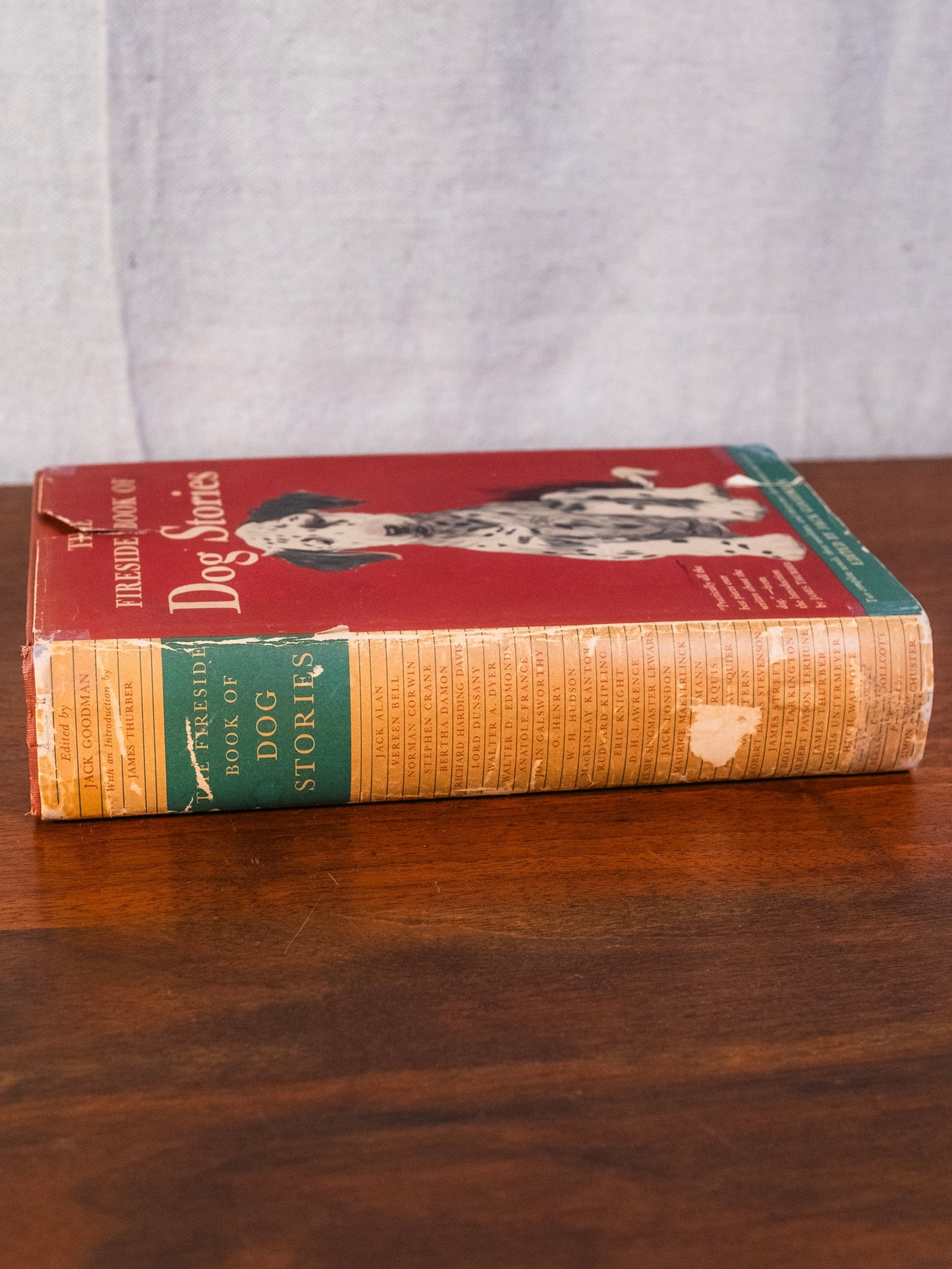 Vintage 1943 The Fireside Book of Dog Stories