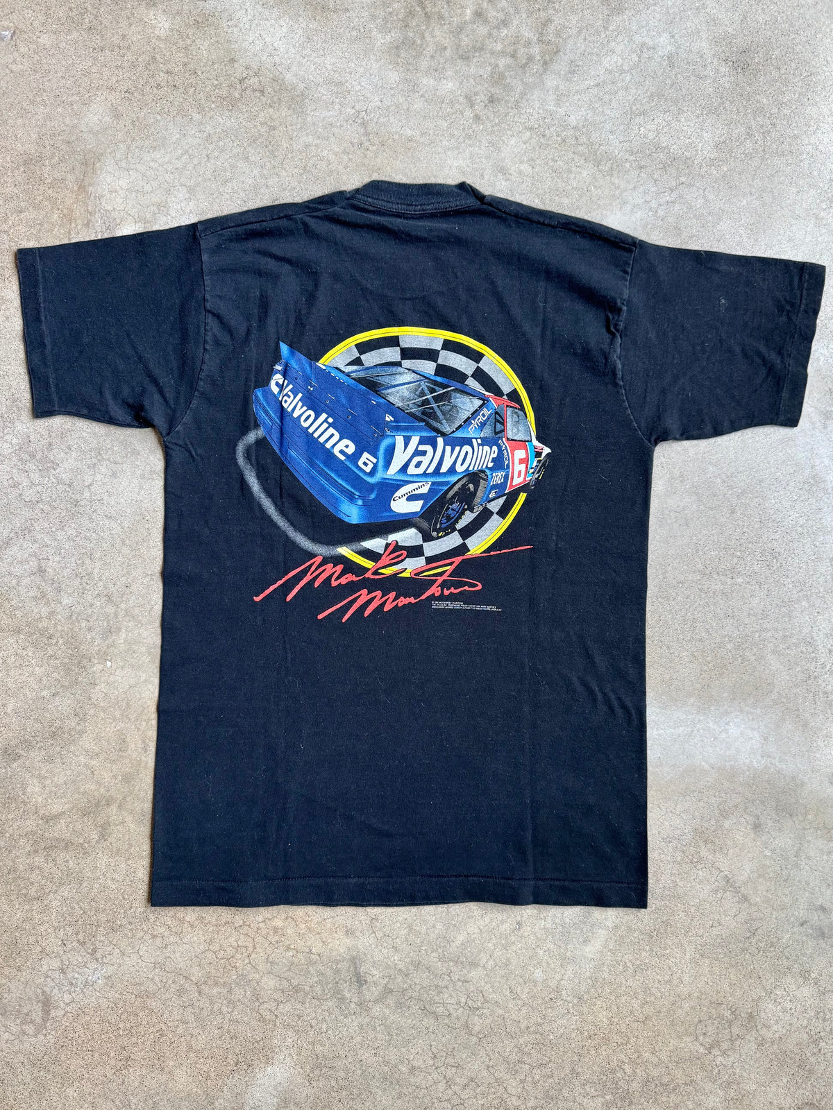 Vintage 1995 Mark Martin Valvoline Roush Racing Tee | Large