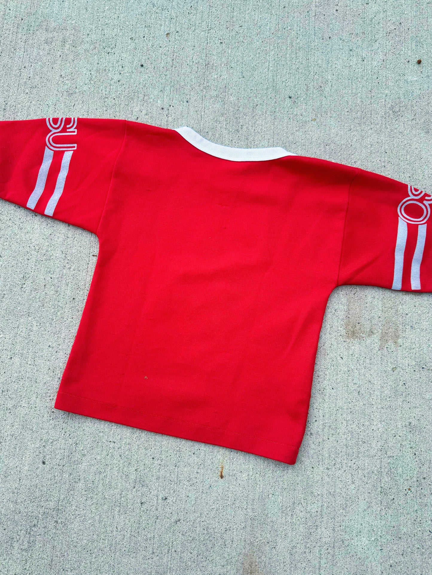 Vintage 1980s Ohio State Jersey Tee | Youth Small