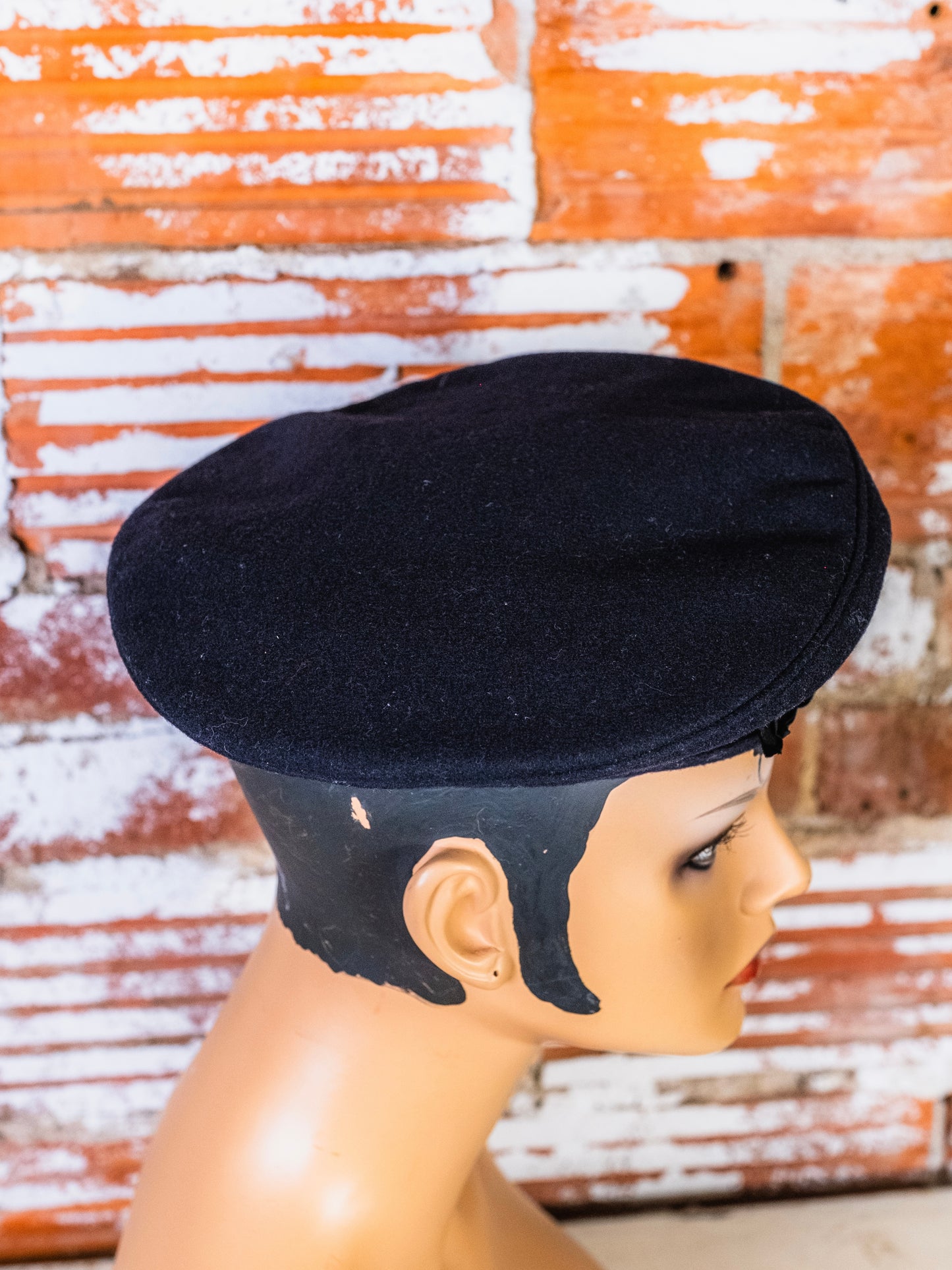 Vintage WWII U.S. Navy Sailor Uniform Flat Hat