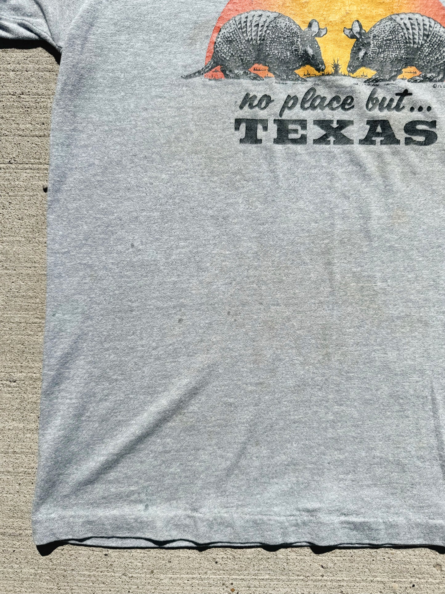 Vintage 1980s “No Place But… Texas” Graphic Tee | Small