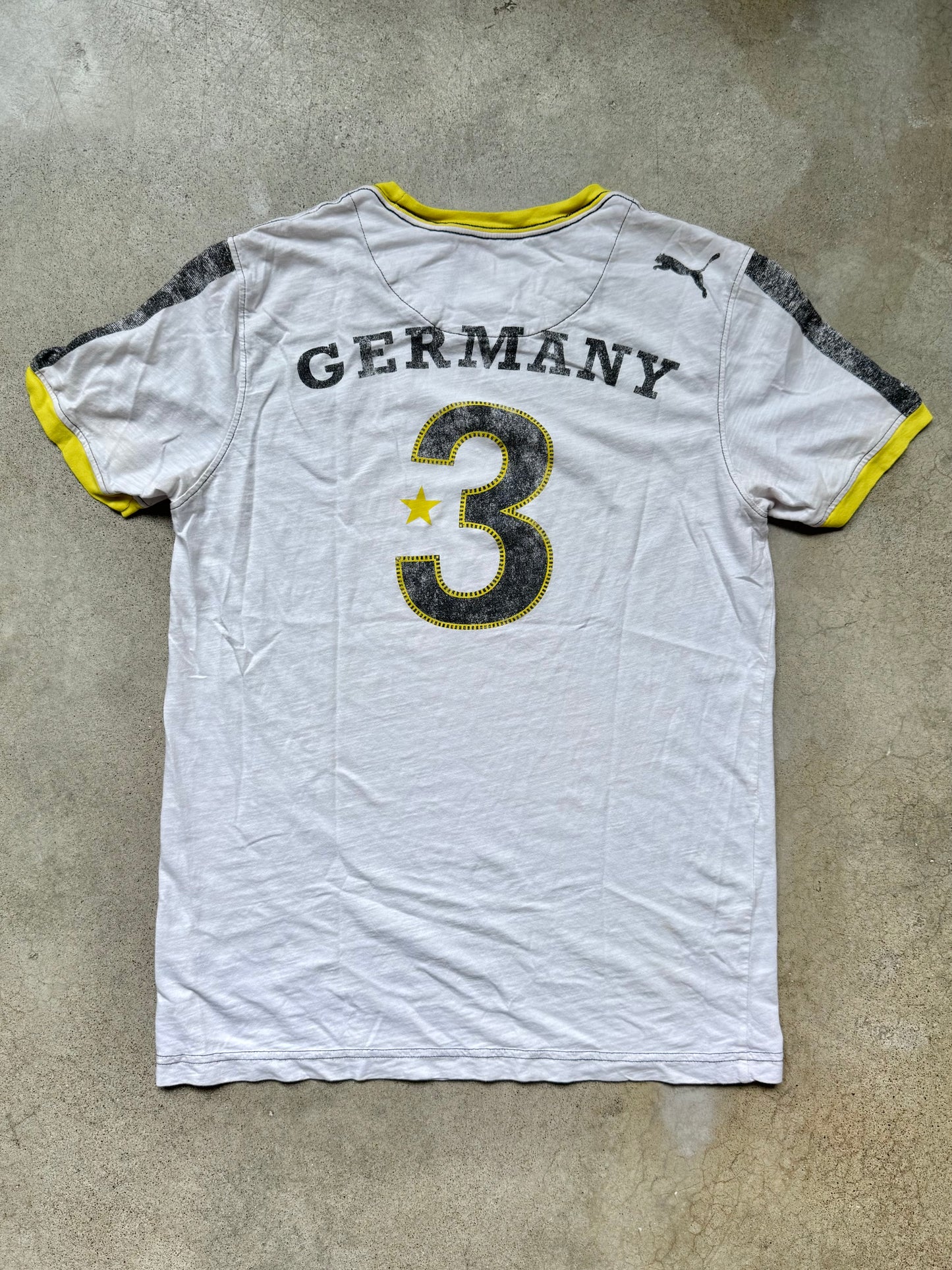 Vintage-Style Puma Germany World Champions Graphic Tee | Small