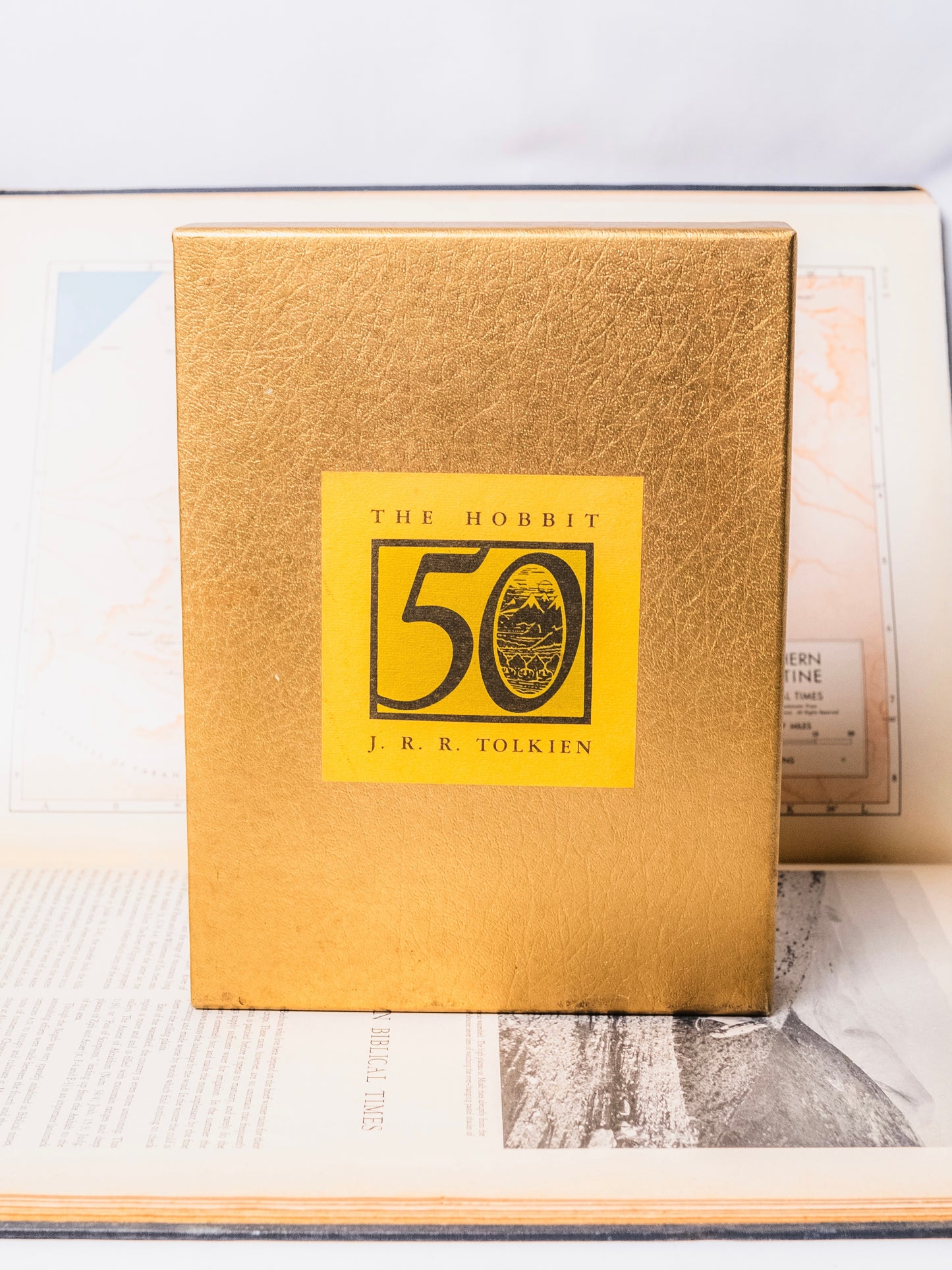 Vintage 1980s The Hobbit J.R.R. Tolkien 50th Anniversary Book