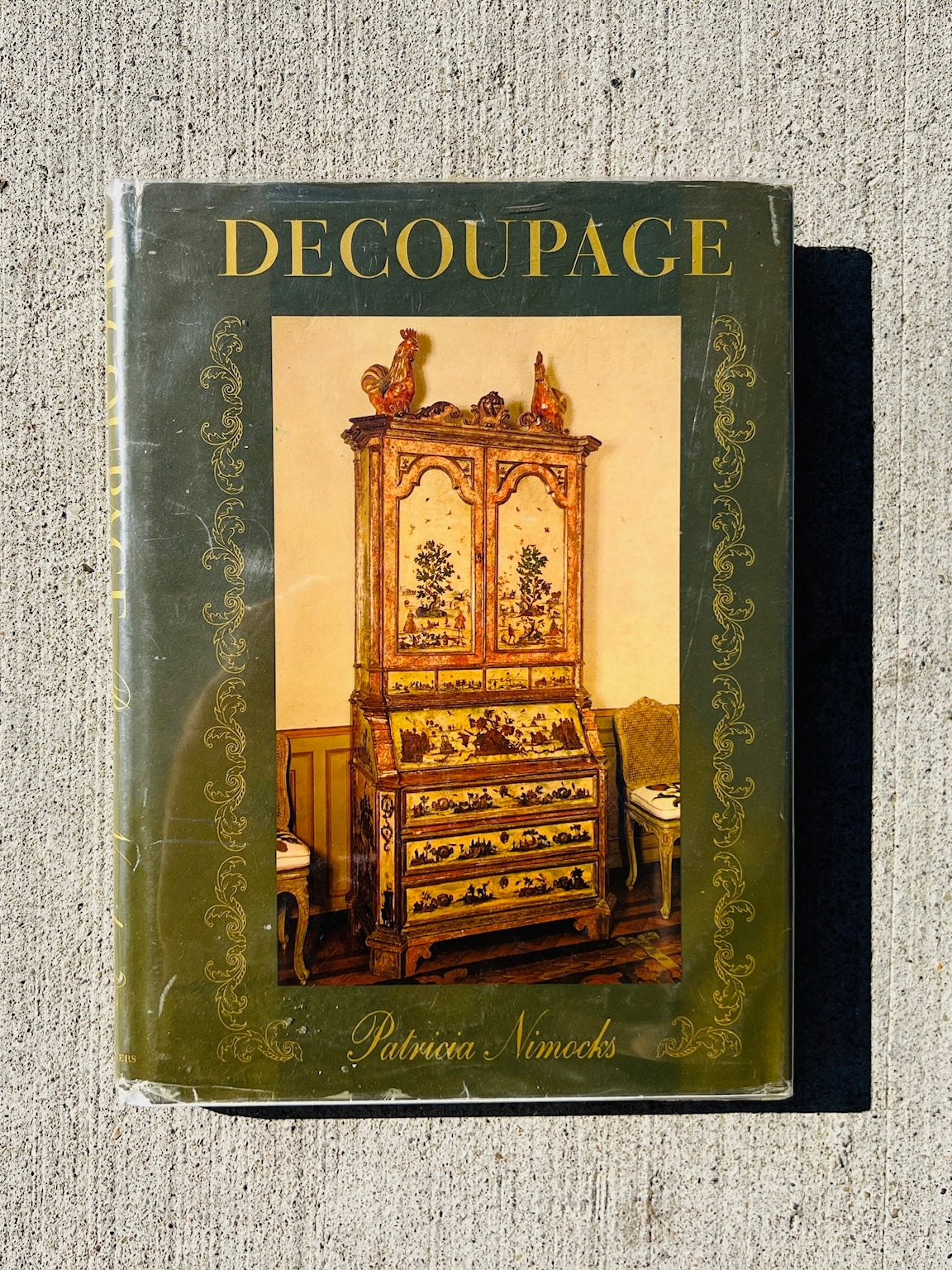 Vintage 1960s/70s Decoupage Hardcover Book