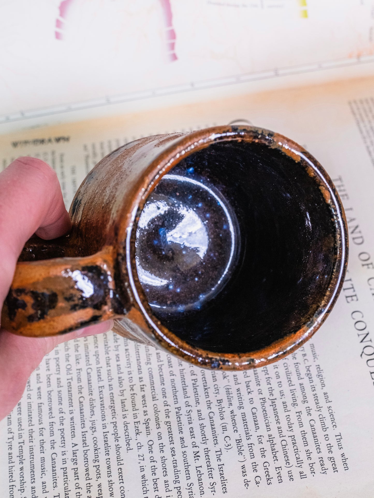 Vintage Handmade Studio Pottery Coffee Mug