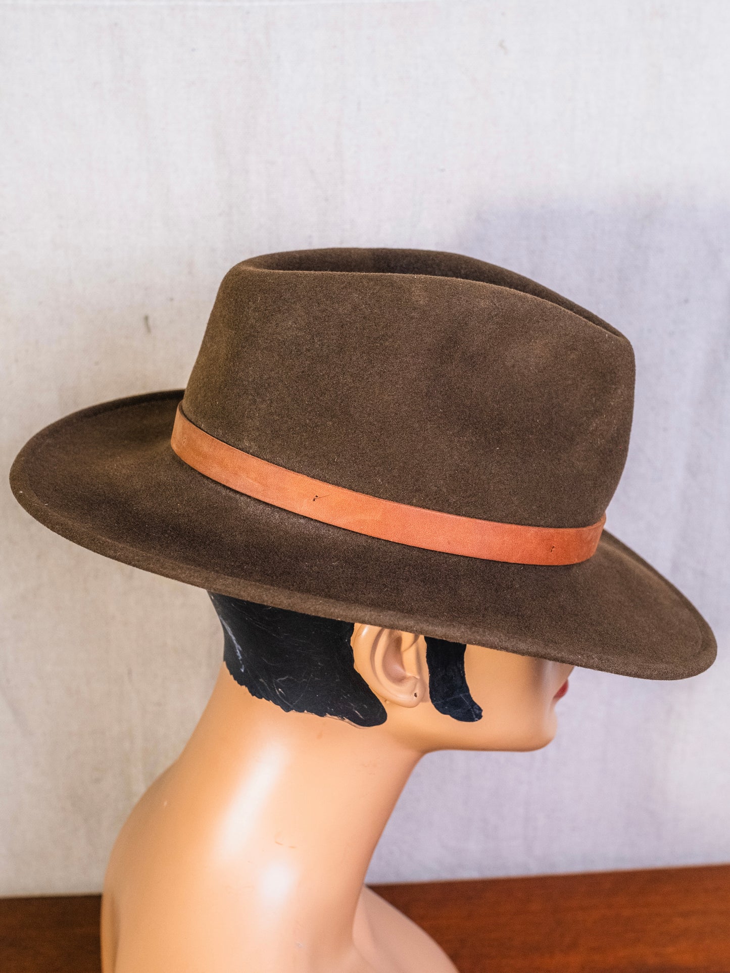 Vintage 1990s The Nature Company Sierra Club John Muir Collection Wool Felt Hat