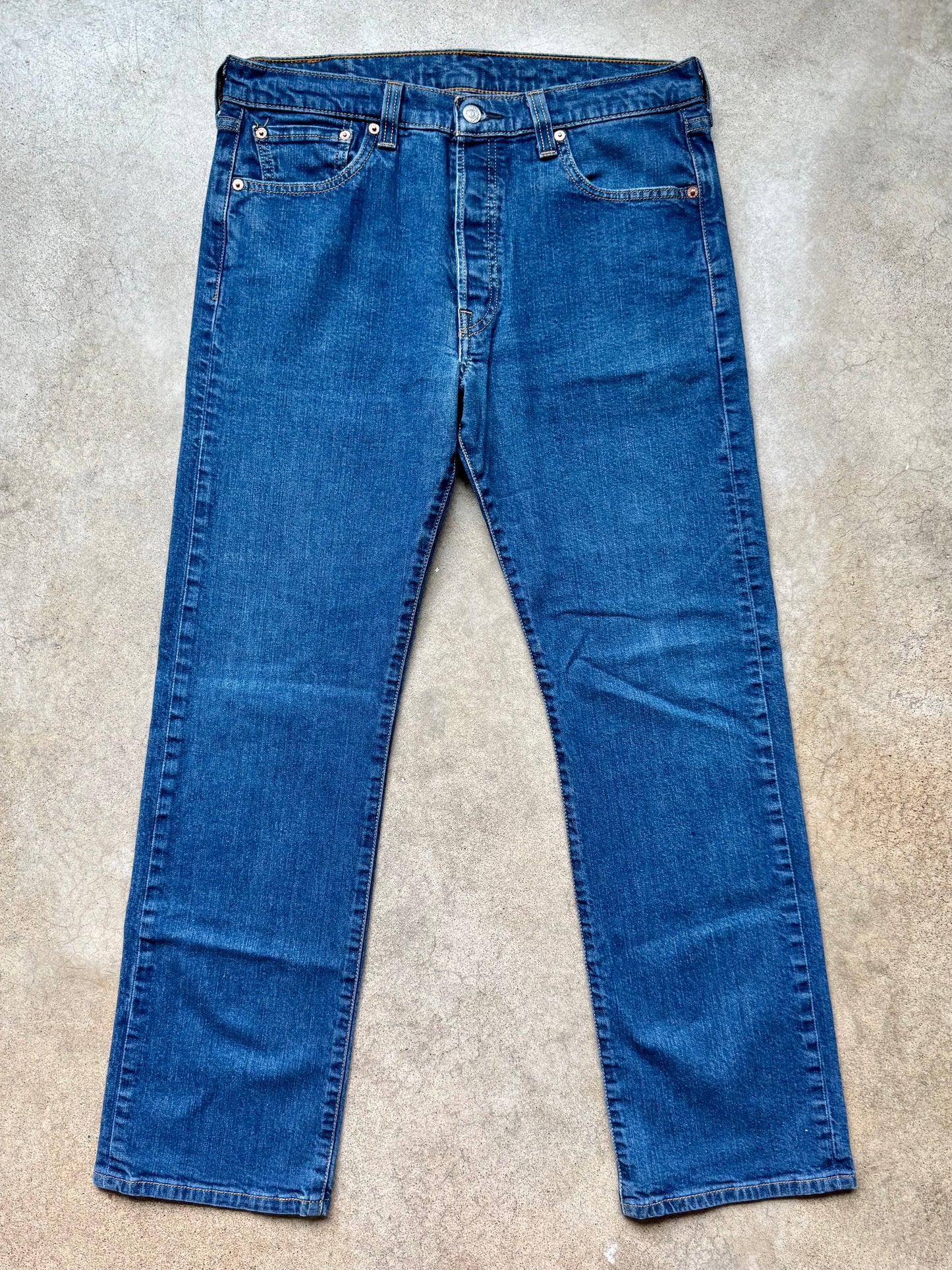 Levi's 501 Original Fit Medium Wash Jeans | 34x32