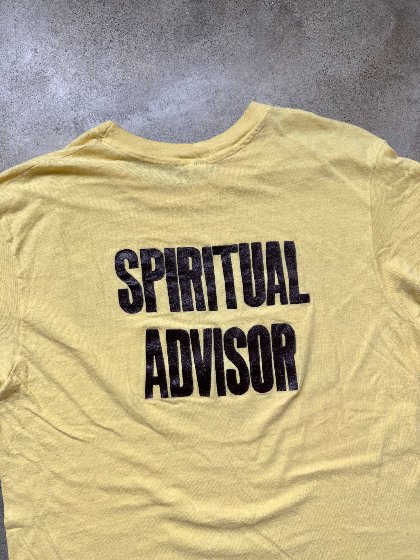 Vintage 1970s Roadhouse Inn “Spiritual Advisor” Cotton Graphic Tee | Large