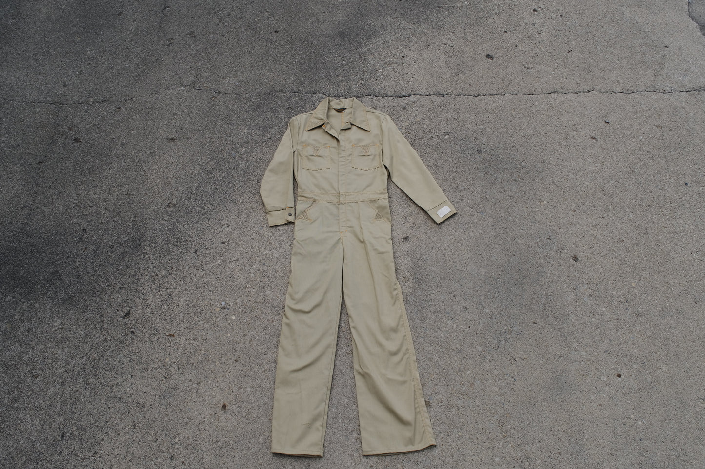 Vintage Sears Jumpsuit | Tan