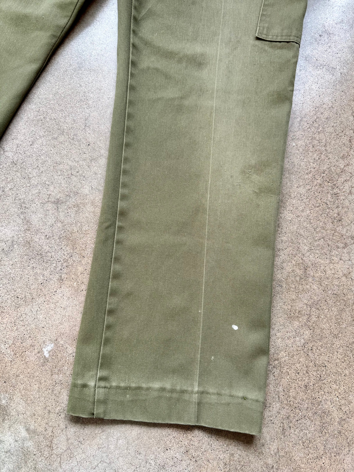 Vintage Boy Scouts BSA Green Patched Cargo Trousers | Waist 40”