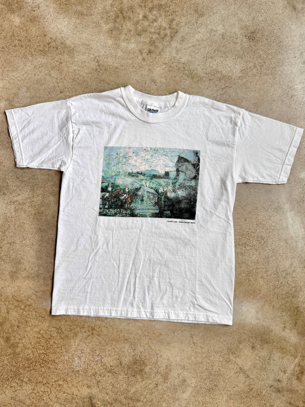 Vintage 2003 Caldwell Art Tee | Youth Large