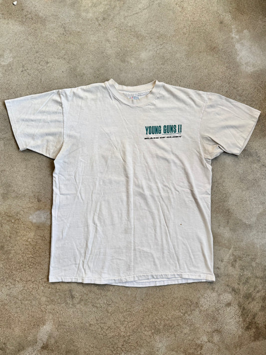 Vintage 1990s Young Guns II Blaze of Glory Movie Tee | XL