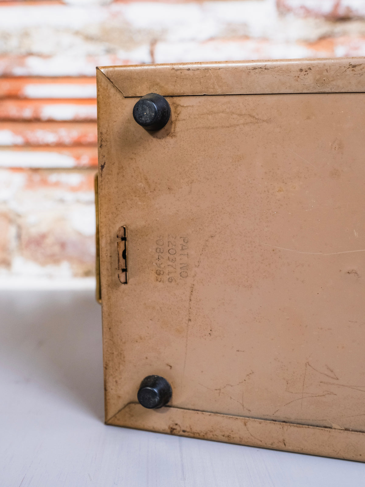 Vintage Steelmaster Metal Card File Box