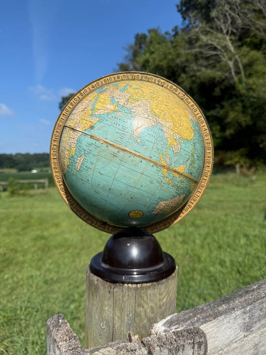 Vintage 1930s/40s Cram’s Universal 9 Inch Globe