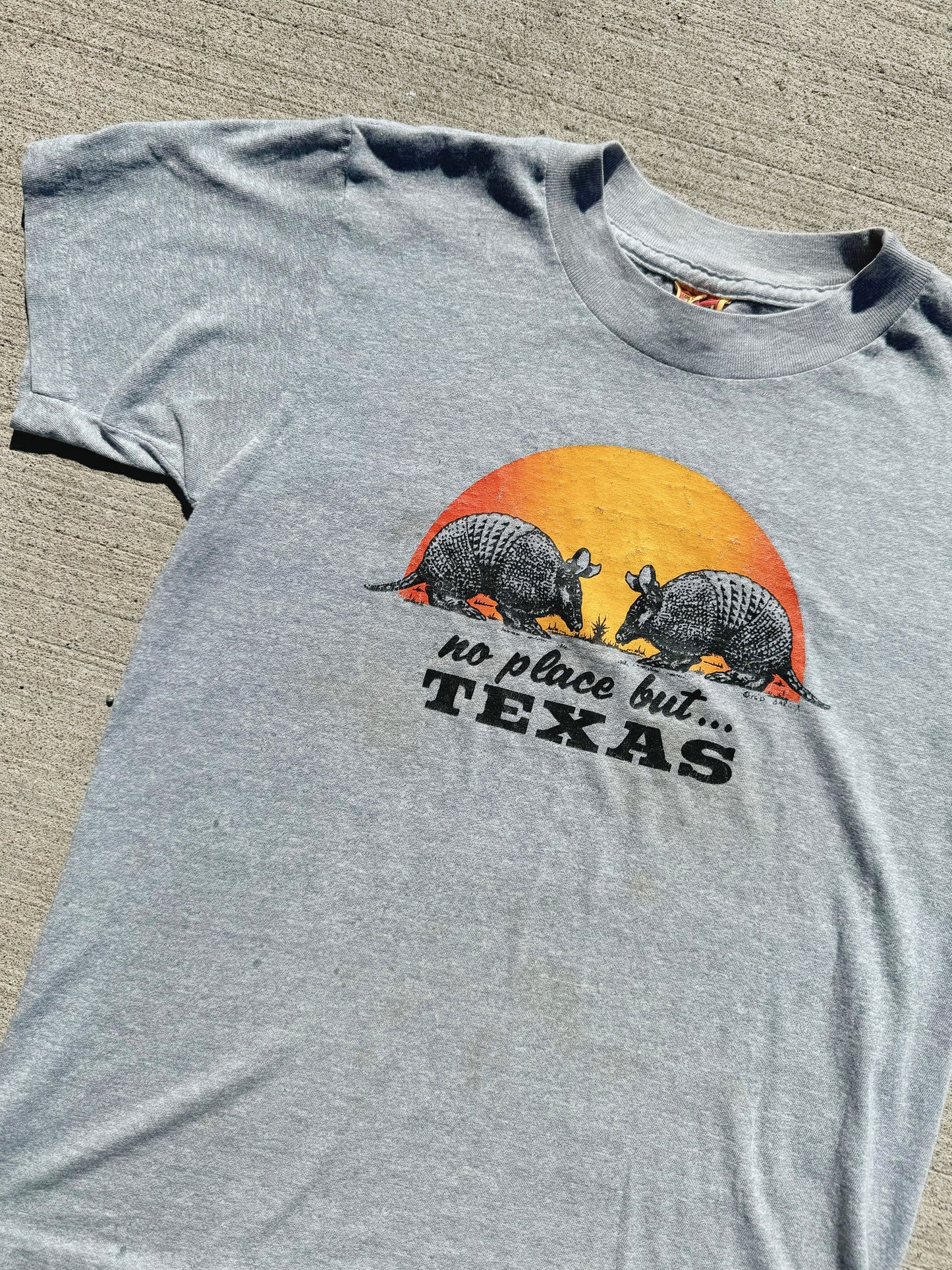 Vintage 1980s “No Place But… Texas” Graphic Tee | Small