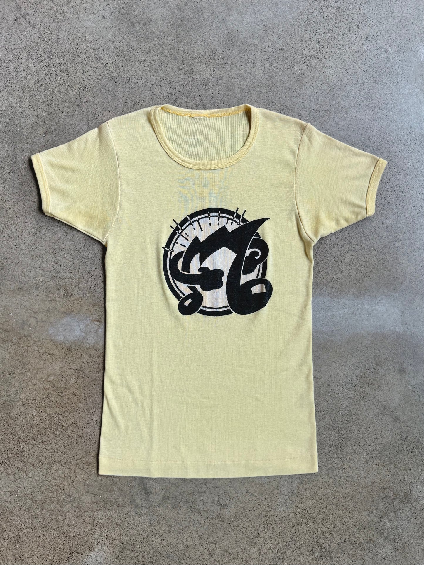 Vintage 1970s Yellow Oberheim Electronics Graphic Tee | Small