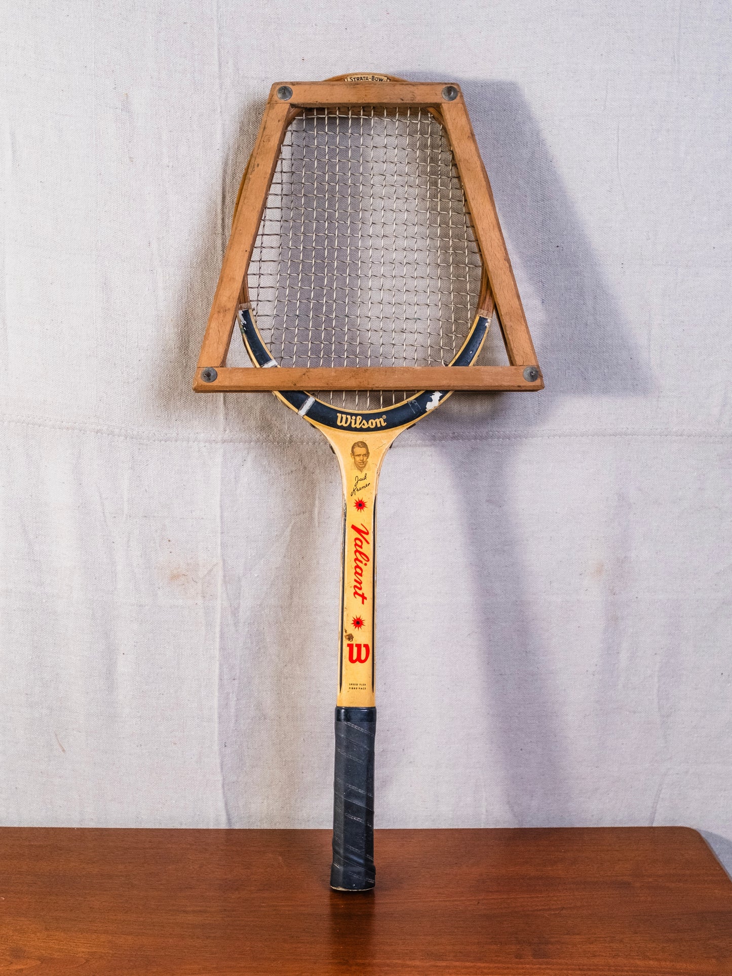 Vintage 1960s Wilson Jack Kramer Valiant Tennis Racket