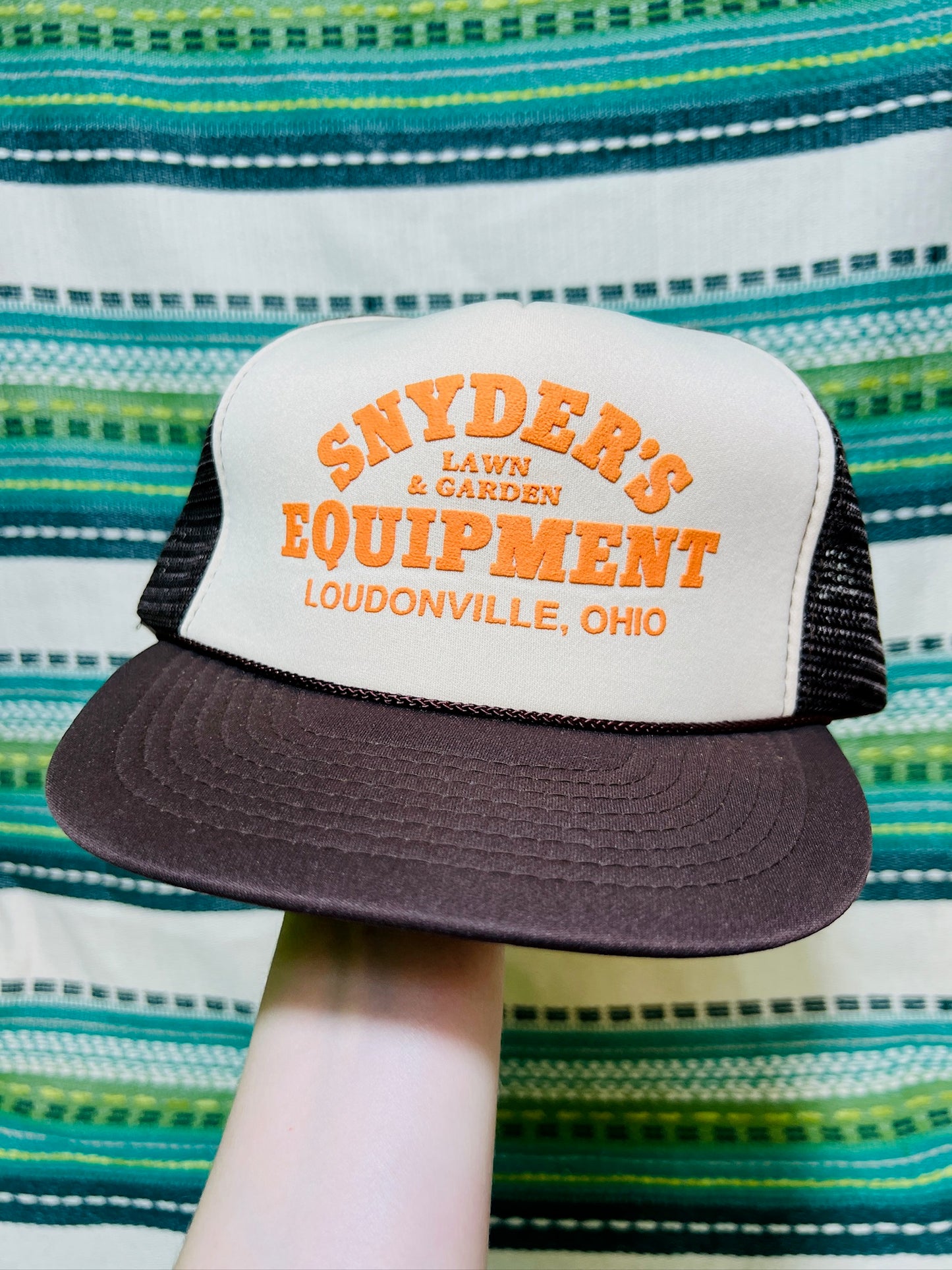 Vintage Snyder’s Lawn & Garden Equipment Trucker Hat