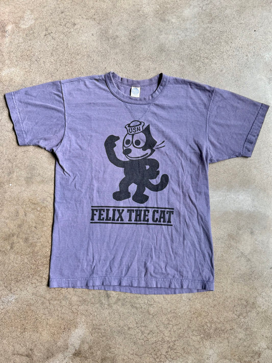 Vintage-Style Toys McCoy McHill "Felix The Cat" US Navy Themed Graphic Tee | Medium