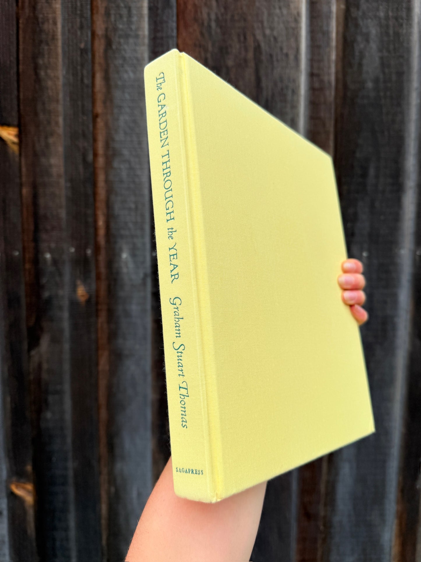 The Garden Through The Year Hardcover Book
