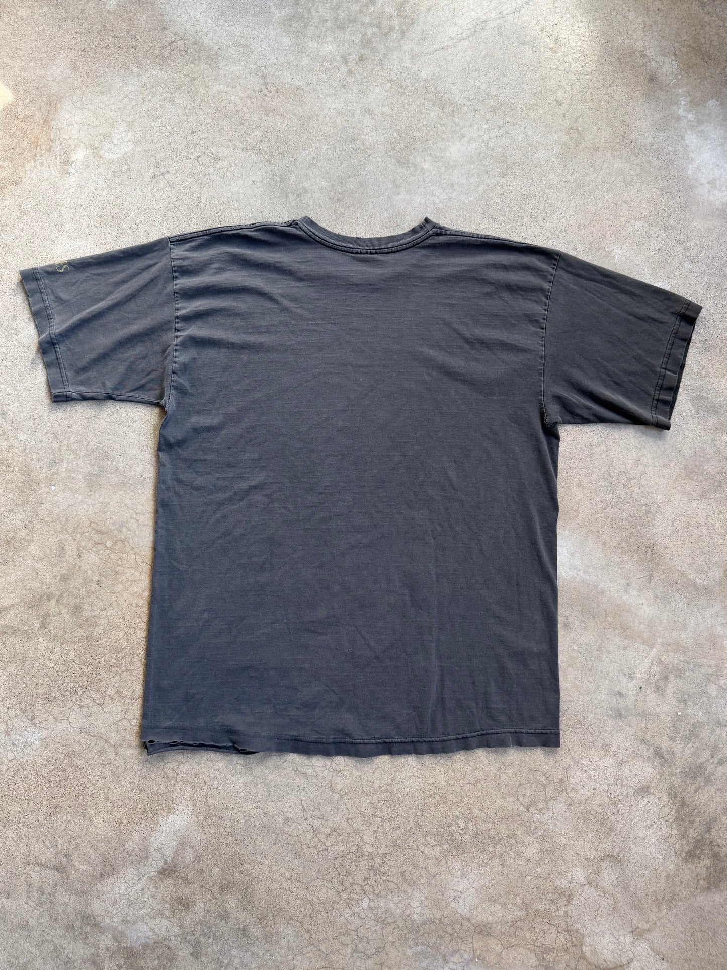 Vintage 1990s Distressed The Beatles Fab Four Autograph Tee | L/XL