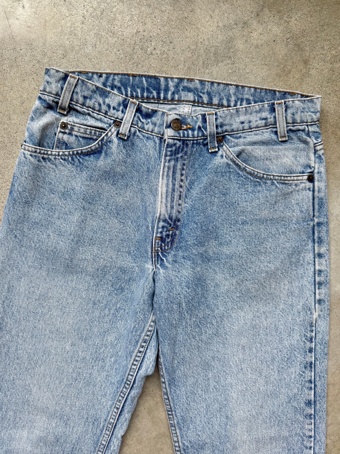 Vintage 1980s/90s Levi’s Orange Tab 506 Straight Fit Jeans | 33x34