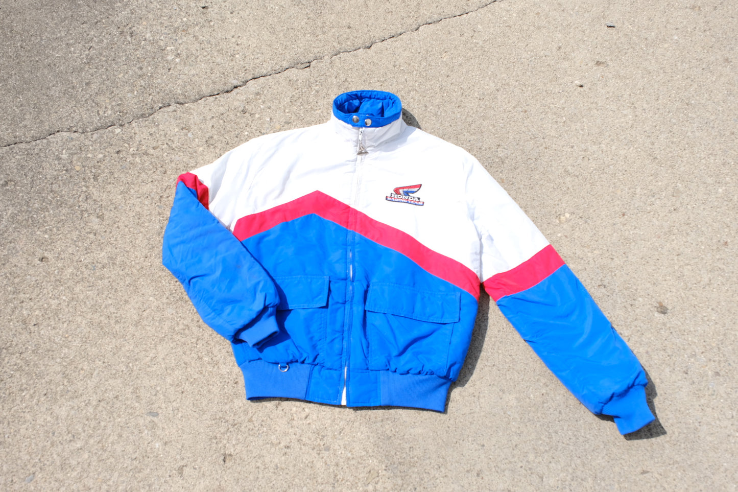 Vintage Honda Racing Team Puffer Coat