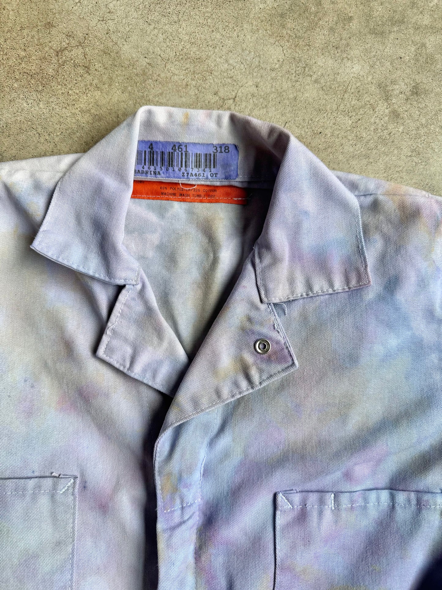 Red Kap Mechanic Handmade Tie Dye Coveralls | 32R