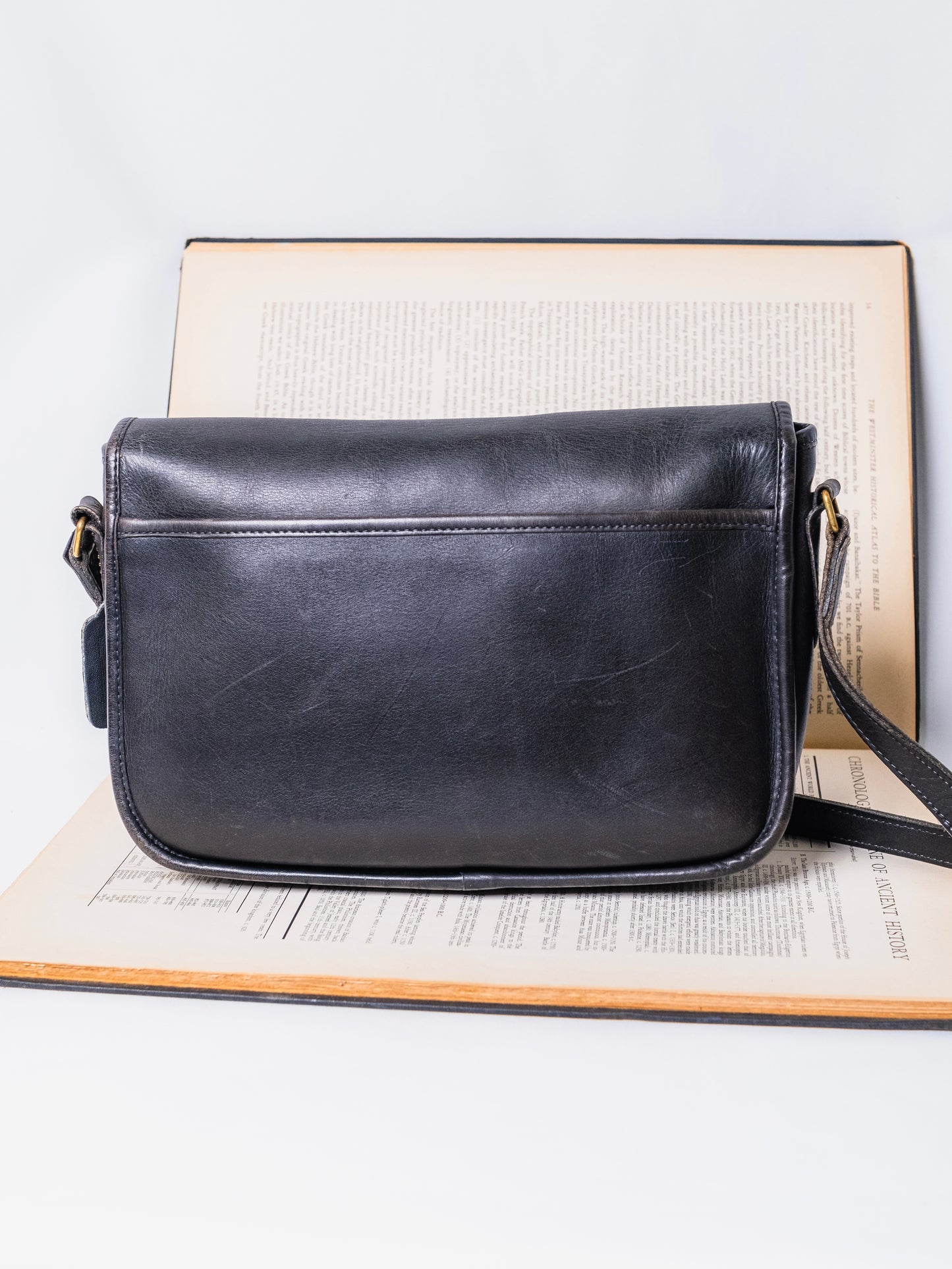 Vintage 1990s Coach City Bag | Black Style No. 9790