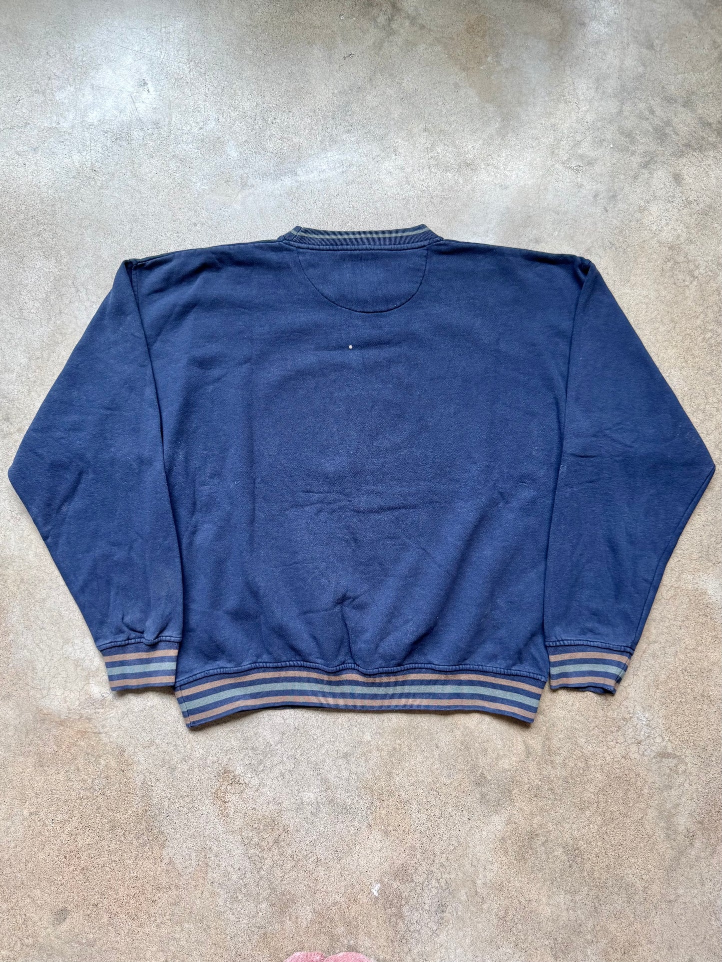 Vintage 1990s Chaps Ralph Lauren Embroidered Crewneck Sweatshirt | XL