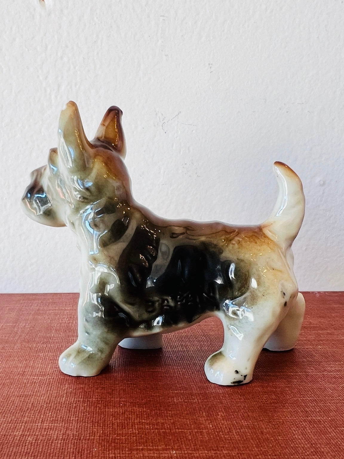 Vintage Ceramic Scottie Dog Figurine