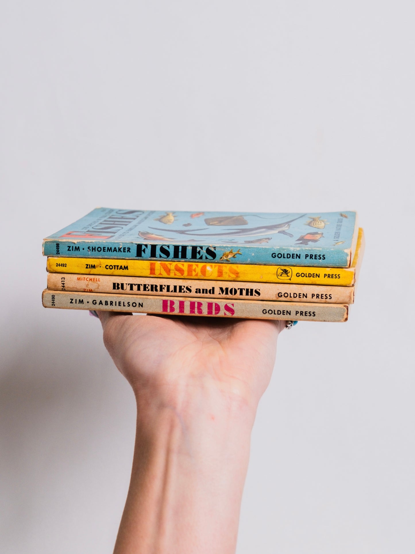 Vintage 1940s Golden Nature Guide Paperback Books | Set of 4