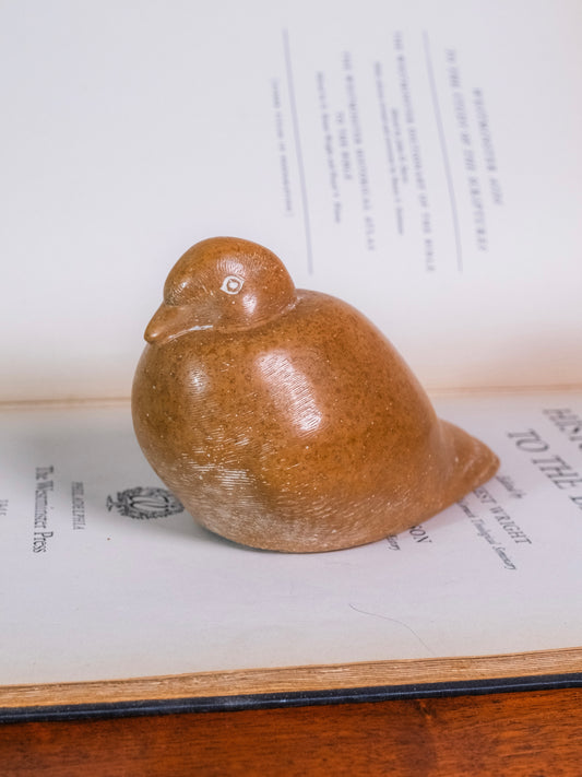 Vintage 1950s Islay Grimes Cast Stone Bird Sculpture